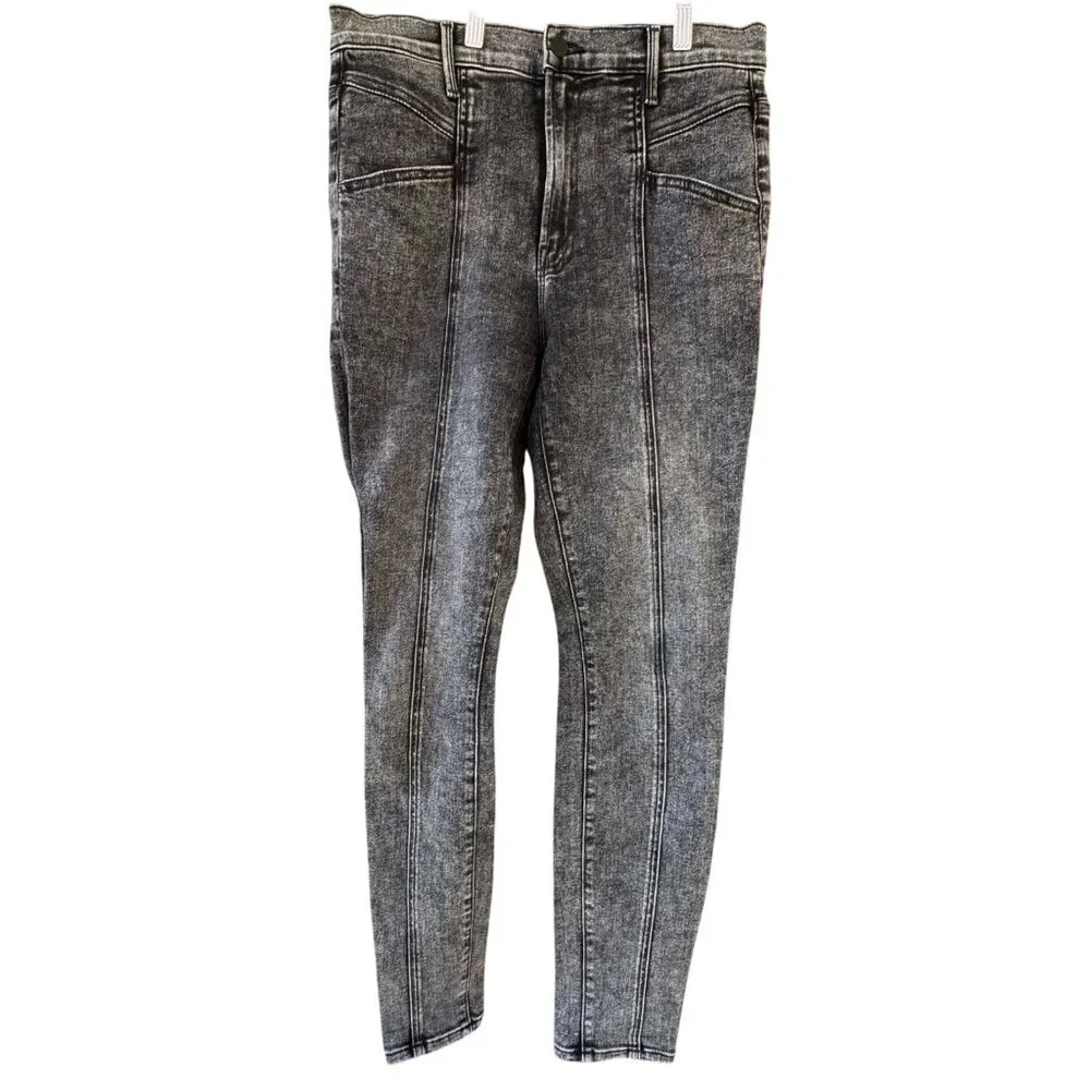 MOTHER Gray Washed Skinny Jeans - Picture 6 of 16